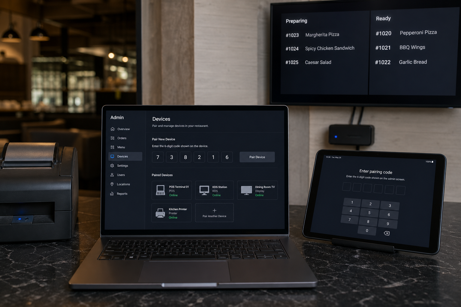Pair Every Screen from Brand Admin