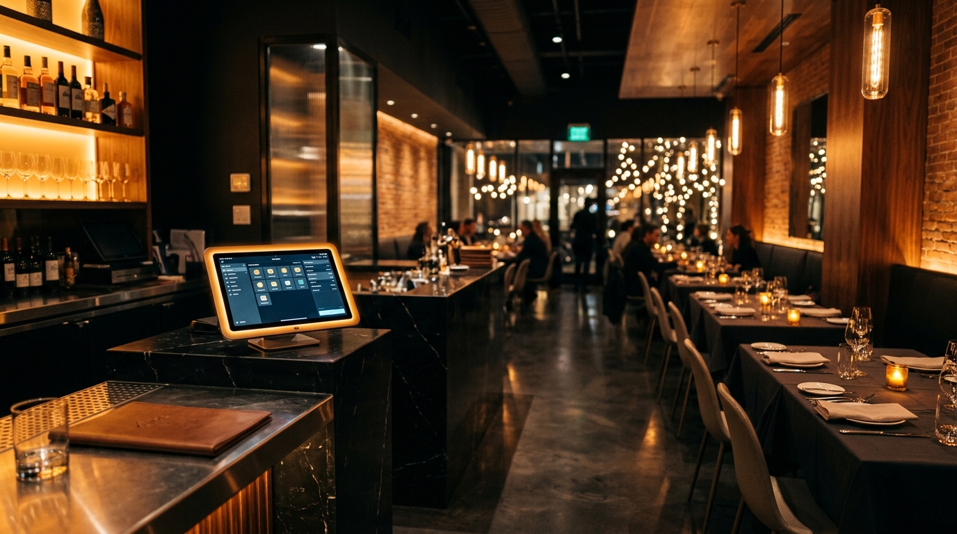 Restaurant management platform dashboard overview