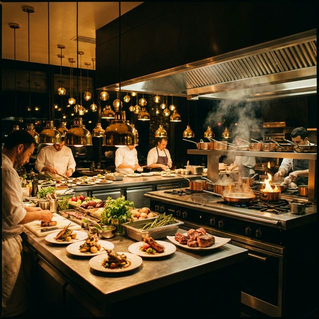 Restaurant management platform dashboard overview