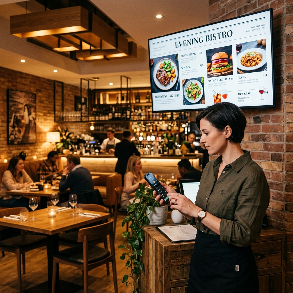 Digital Signage Menu Boards